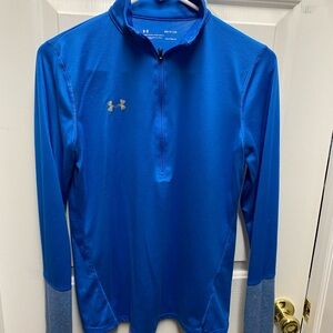 Under Armour Royal Blue Half-Zip Performance Pullover